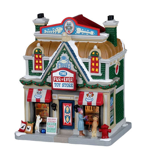 Fur-Ever Toy Store for Christmas Village