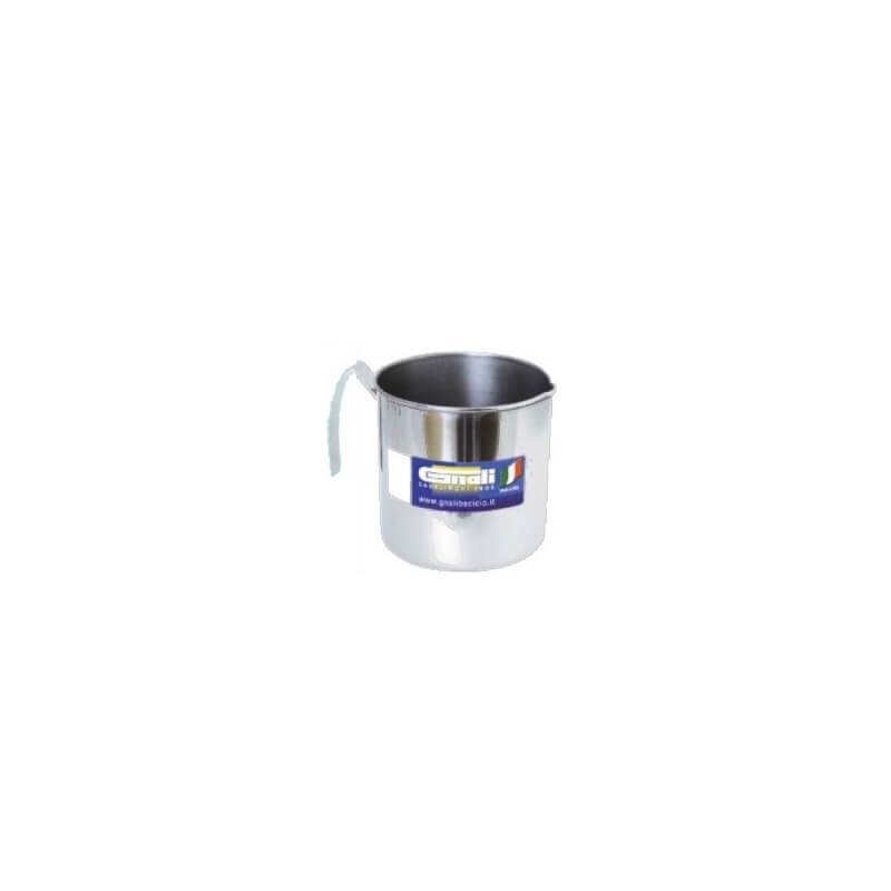 Stainless Steel Jug With Edge D.8 Cm Gnali