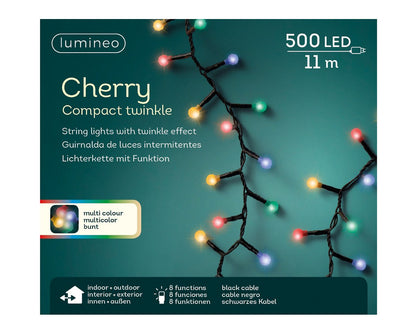 CHERRY COMPACT TW OUTD Focos LED CABLE NEGRO 500L metros 11