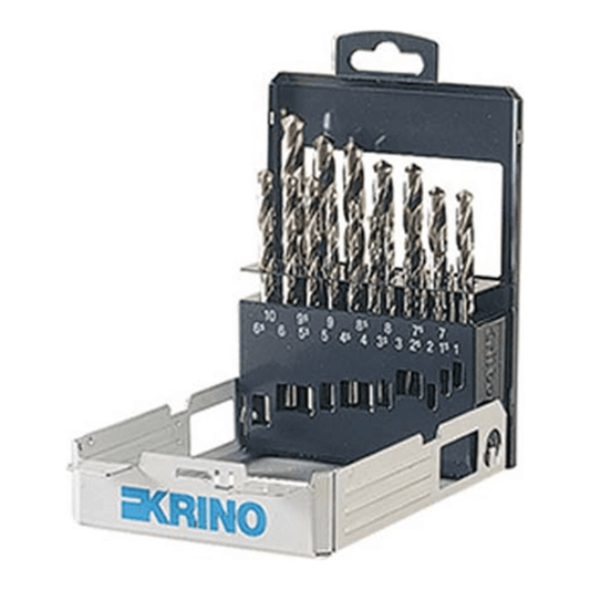 Drill Bit Hss Rectified In Case Krino Mm 1,0/10 Nr 19