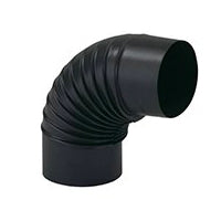 Porcelain elbow bend for 100 mm Ala tube with 90° angle.