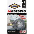 Bostik cinta invisible de doble cara 19mm 1,5 x 6uds