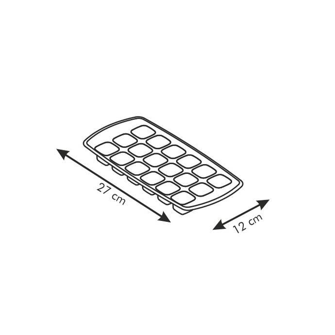 Máquina de hielo con fondo flexible Presto