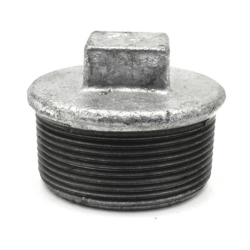 Galvanized Male Plug 3/8 - Faidf Pack