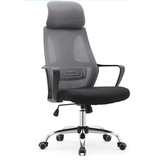 Gray “genius” executive chair