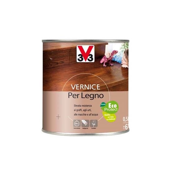 Satinlack für Holz V33 0,5L