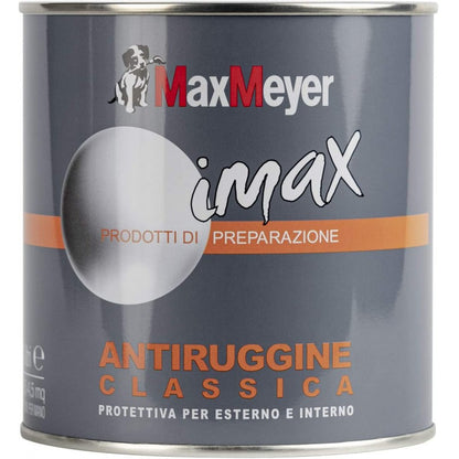 Maxmayer Classic Gray Antirust Enamel 0,50L - Code 162717C400001