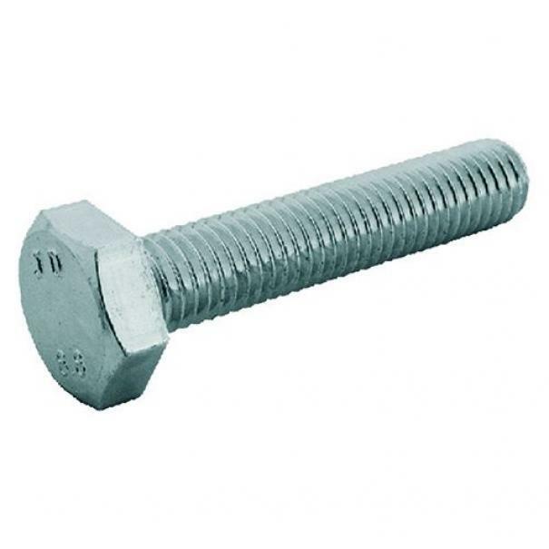 High quality 8.8 T.E. hex head bolt 12 x 80 x 50 PCS