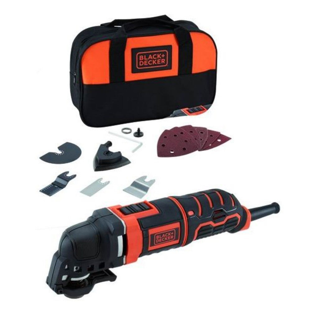 3000 Watt Multifunktionswerkzeug mit Black+Decker Tasche und Zubehör