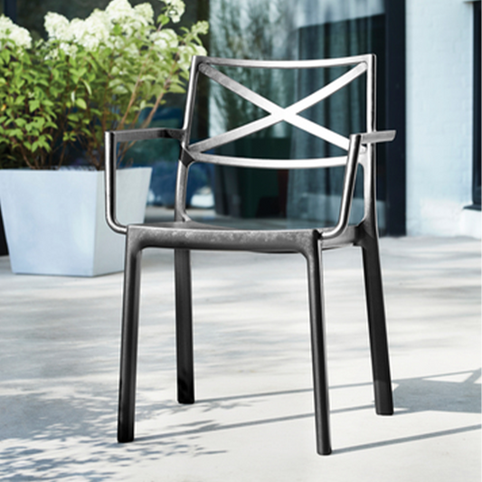 Metalix Chair With Armrests