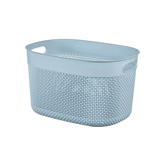 Container Kis Filo Baskets L Stone Blu Cm22X38X28,5H