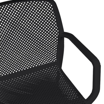 Dalian Anthracite Garden Polypropylene Chair With Armrests 46,5X53,5X H55 Cm