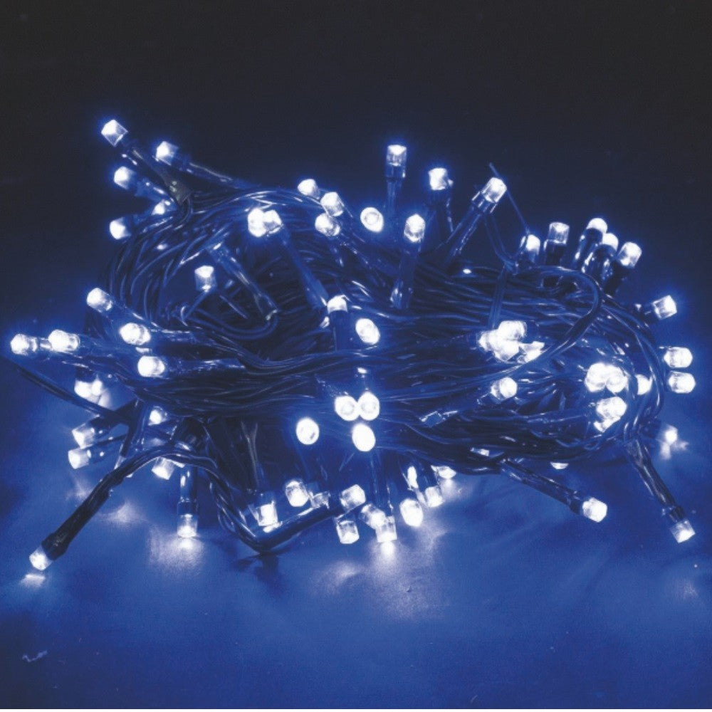 500 Blue LEDs with motor and transformer for outdoor 25 meters Euronatale