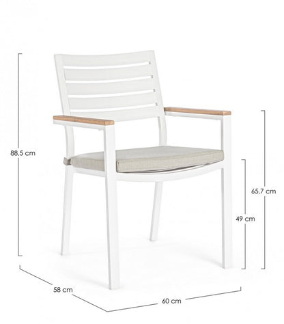 Silla C-Br C-C Belmar Blanco Yk11 -