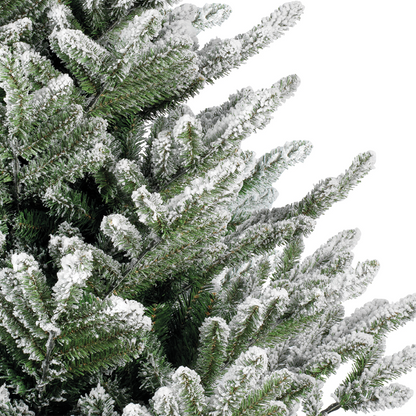 Árbol de Navidad Liberty Spruce cubierto de nieve Ø174 x H240 cm