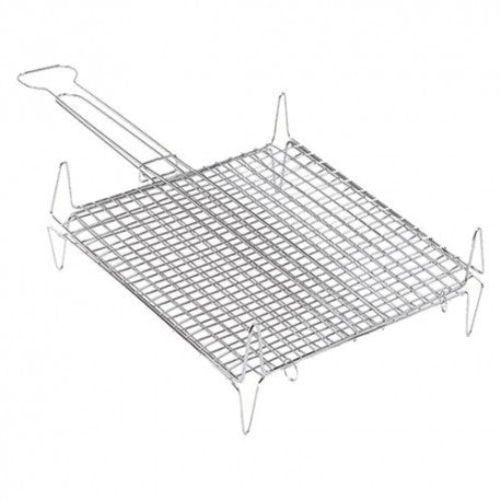 Superior quality rounded grill, dimensions 40 x 45 cm.