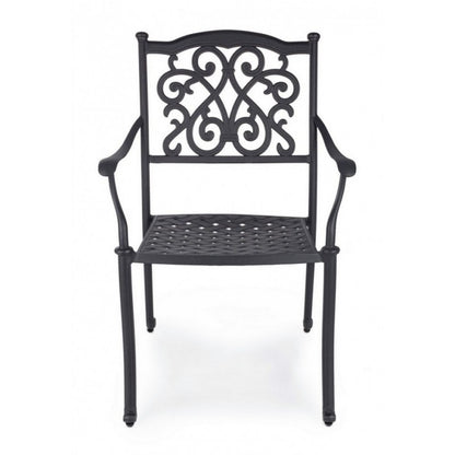 Garden Chair Iron C-Br Ivrea Anthracite