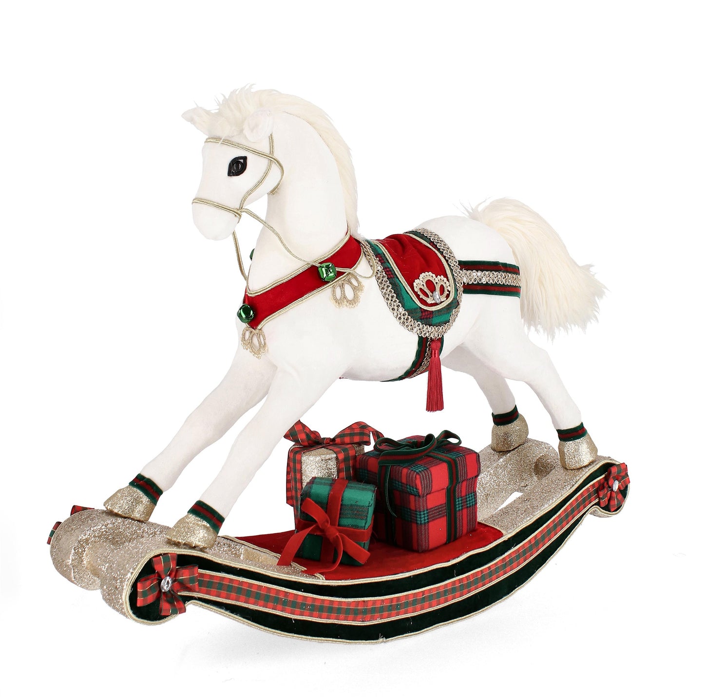 Rocking Horse Meghan White-Red