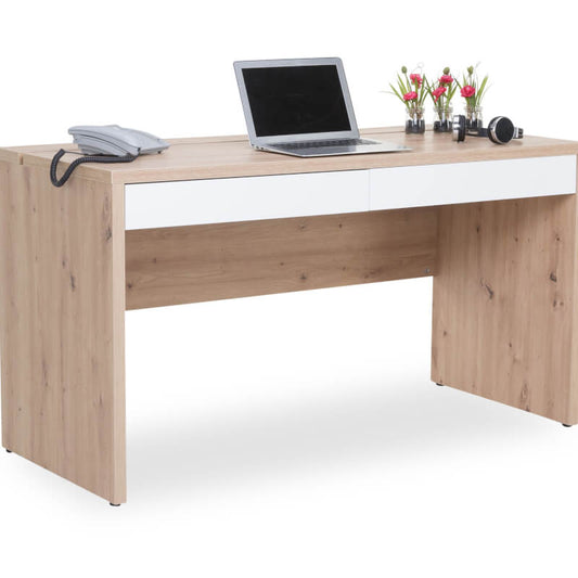 Desk with 2 drawers and flap on the top