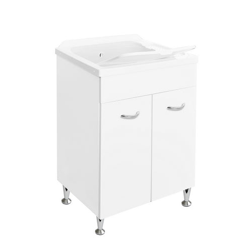 Washtub With Water-Repellent Cabinet