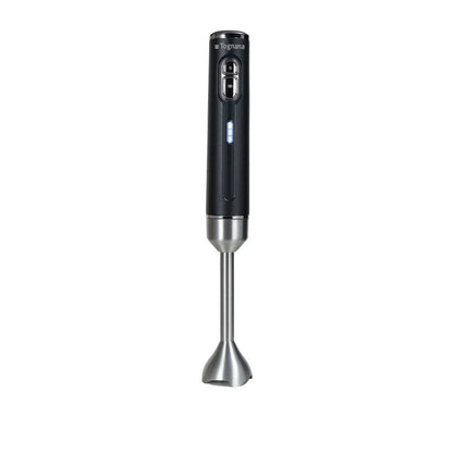 Rechargeable Wireless Immersion Blender Plastic-Stainless Steel Black