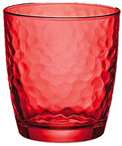 Bormioli Rocco red glass Palatina line