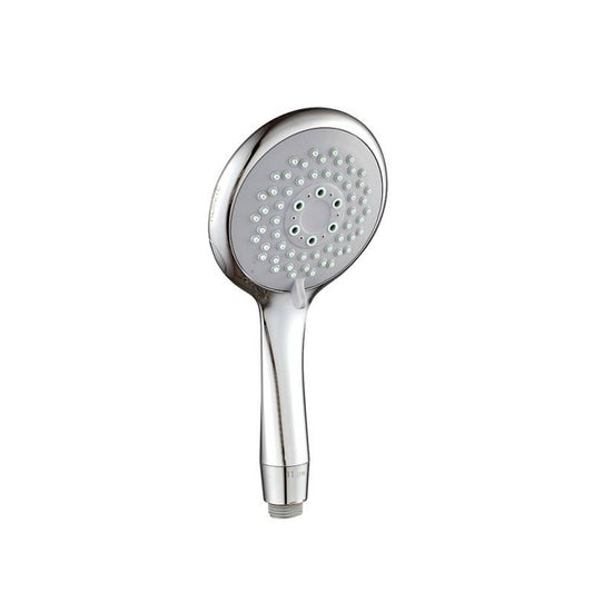 Chromed 5-jet hand shower with water flow regulator - Energy series.