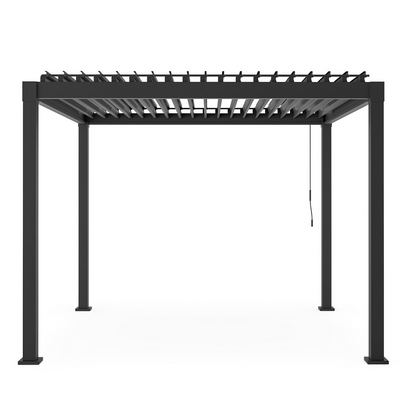 Garda anthracite pergola 300x300xH240