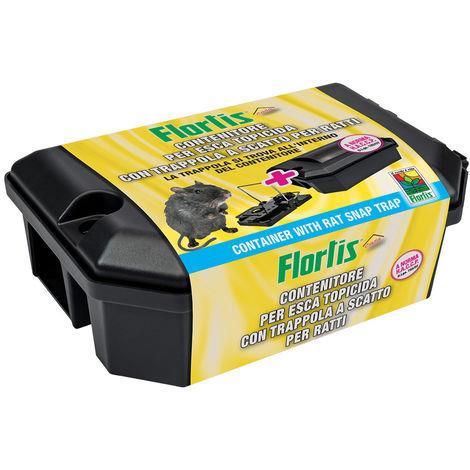 Flortis Container with Anti-Rat Trap for the Protection of Pets from Rodents in the Home.