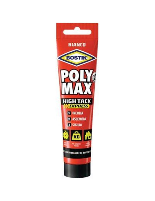 Polymax High Tack Express White Bostik Adhesive - 165 grams high quality!