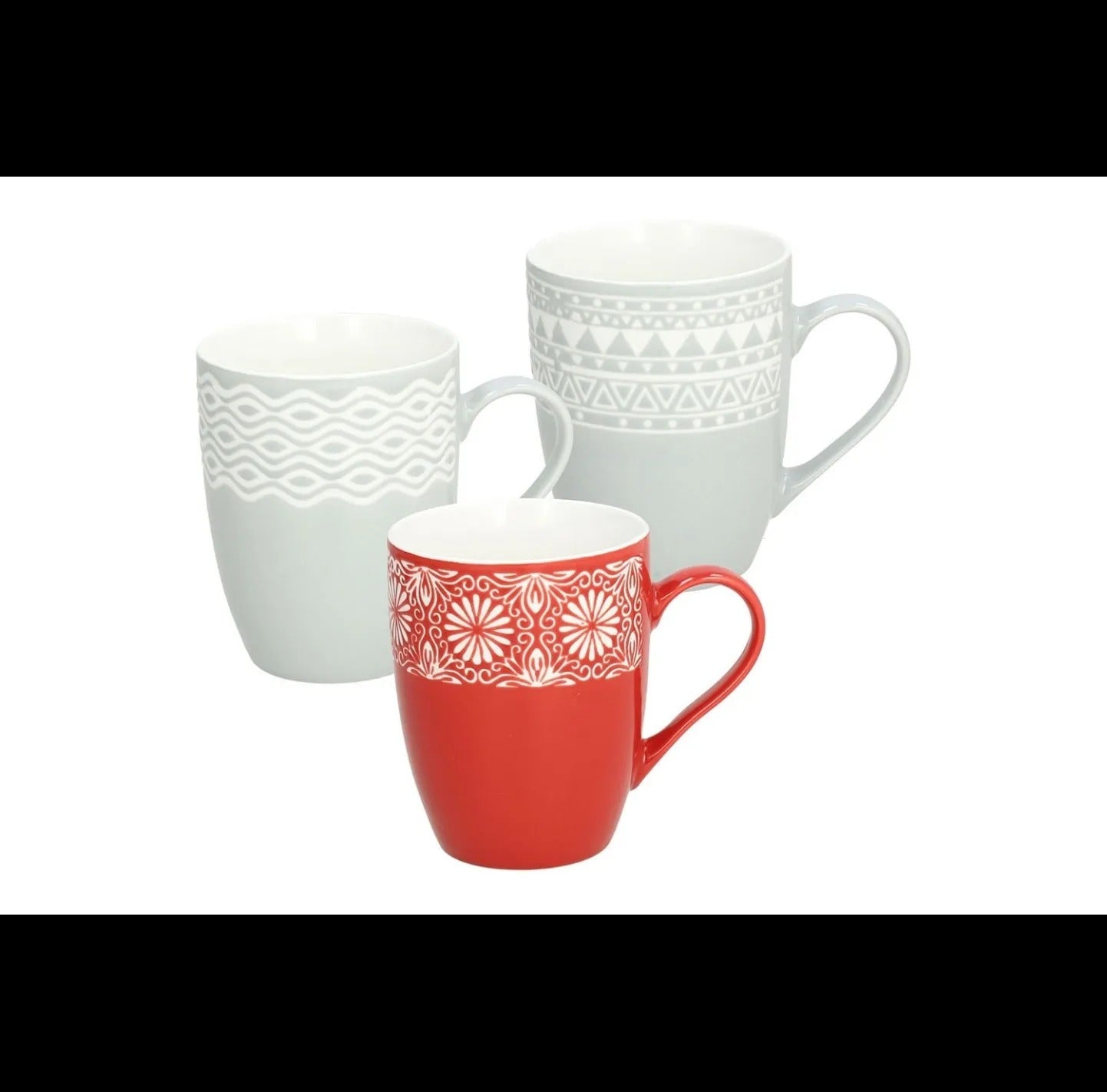 Weihnachtliche 350-cc-Tassenmug aus New Bone China