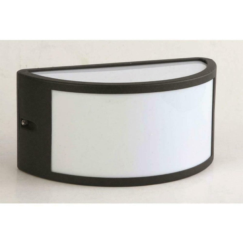 Enio Aplique Moderna 60W Negro 08594 - Iluminación Exterior