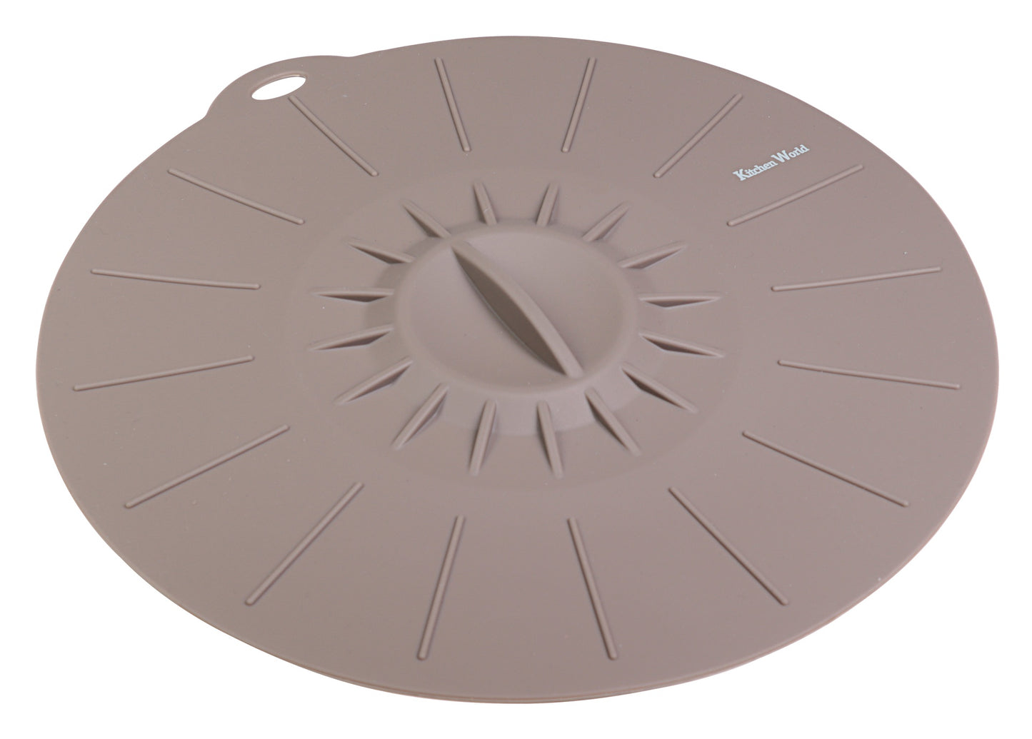 Silicone Lid Diam. 26 Cm Brown