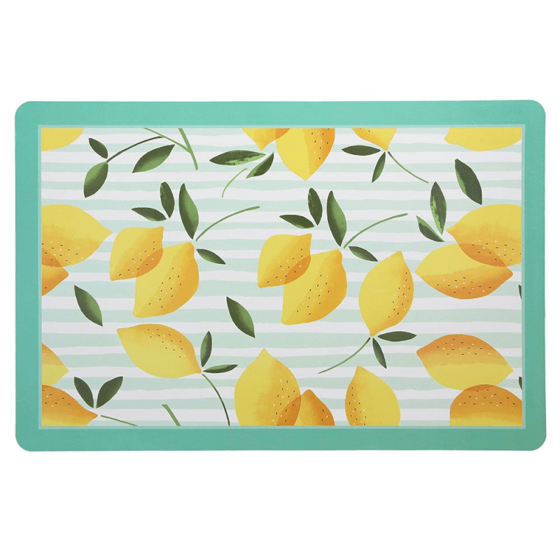 Placemats 43x29 cm Panarea Yellow Polypropylene