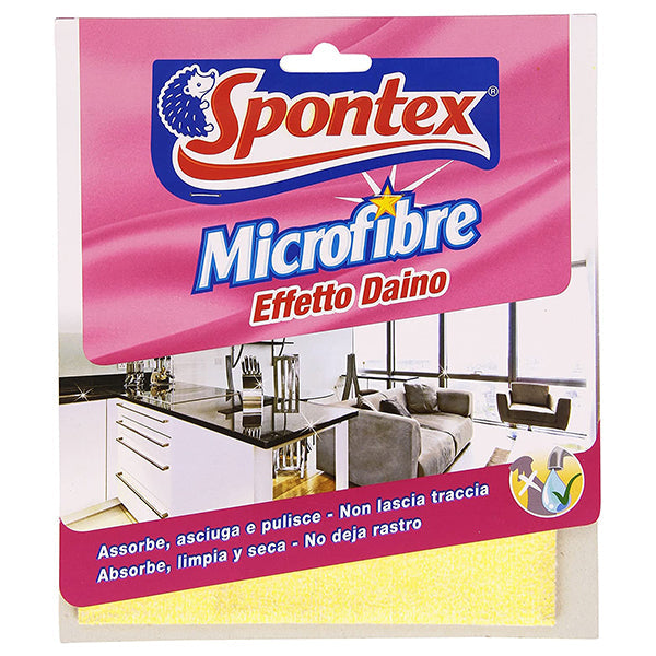 Spontex Buckskin Effect Microfiber Cloth - Orizzonte Shop