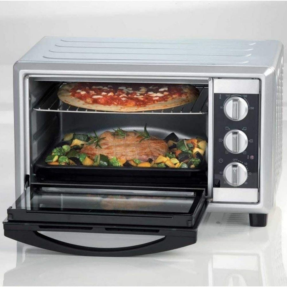 Electric oven 1500 watt fan assisted 30 liters silver Ariete Bon Cuisine 300