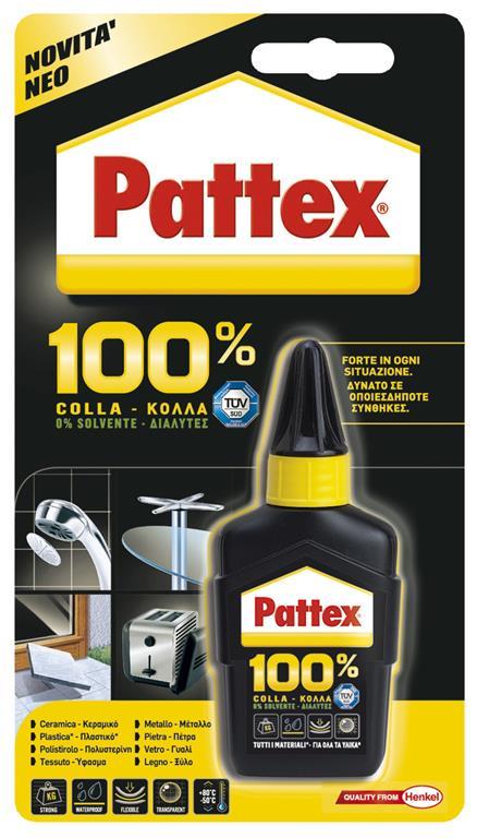 Pattex 100 % Polymer-Klebstoff-Gel-Kleber, 50 g