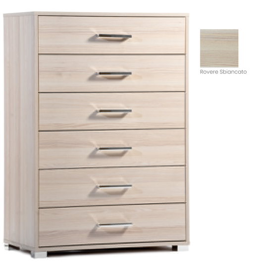 Large chest of drawers with 6 drawers