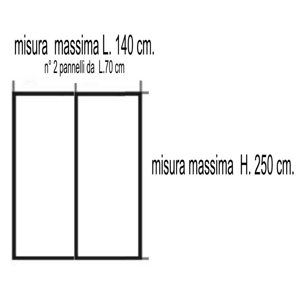 HIER IST MAGNET 140X250 BLAU REDUZIERT