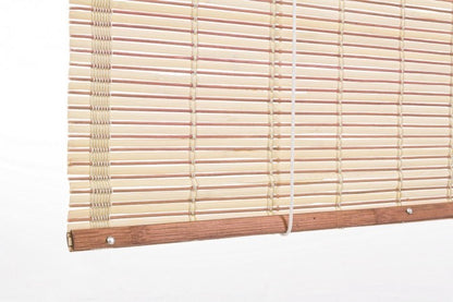 Nizza curtain in brown bamboo 120x260 cm