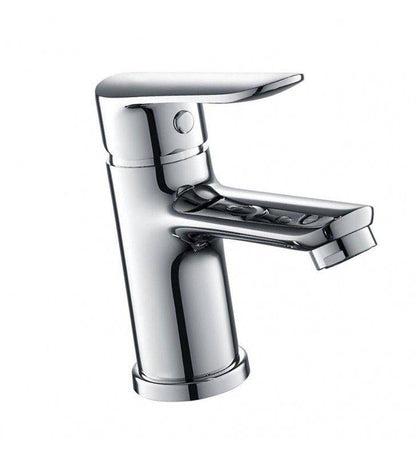 Basin faucet with chrome finish from the One series.