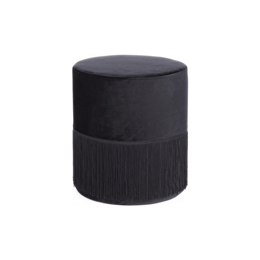 Leilani Pouf Schwarz D.38 Bizzotto