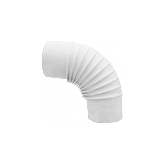 Enamelled Elbow Ø Cm 10 90° White