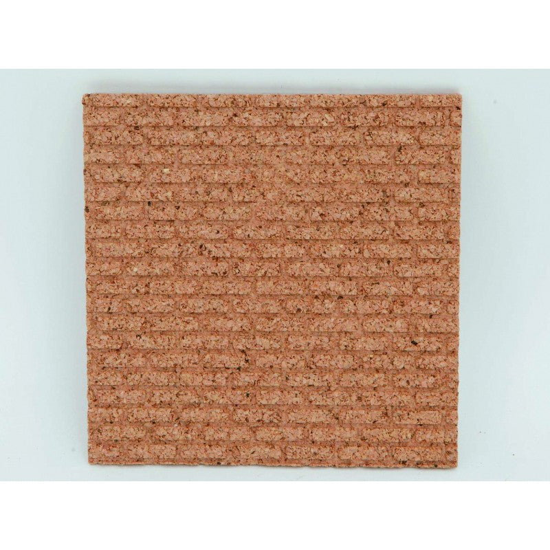 Decorative cork brick 16x16x th 6 cm