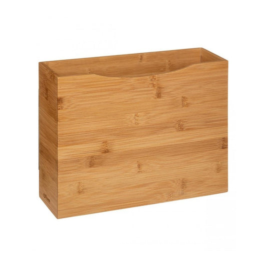 AIMANTE Organizador de cocina de bambú natural 31x8,5x h25 cm