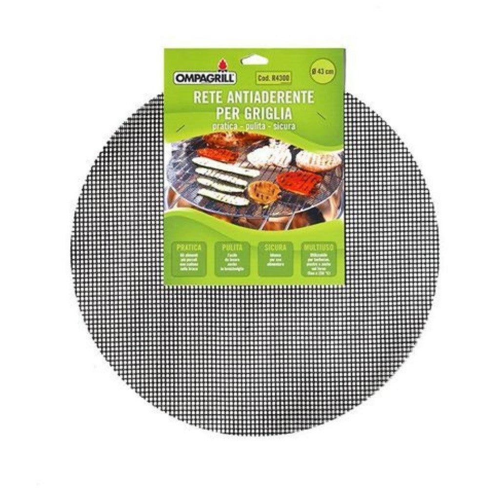 Antihaftnetz für Teller oder Grill 43 x 43 cm Ompagrill