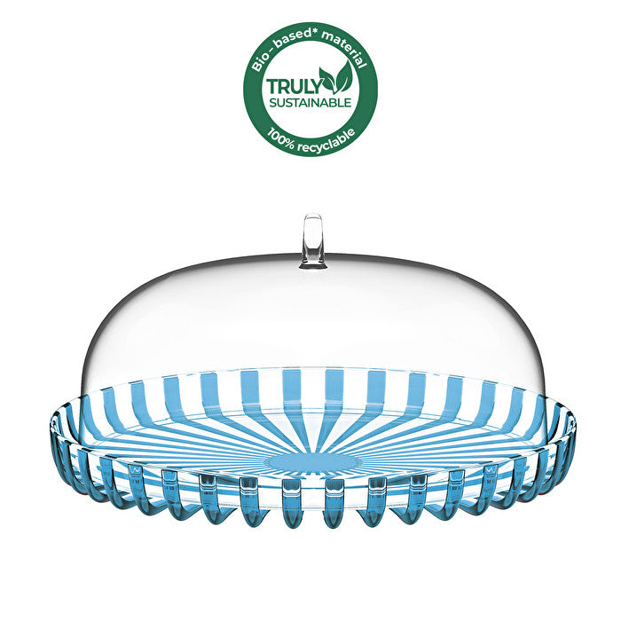 Guzzini Turtleneck turquoise cake pan set