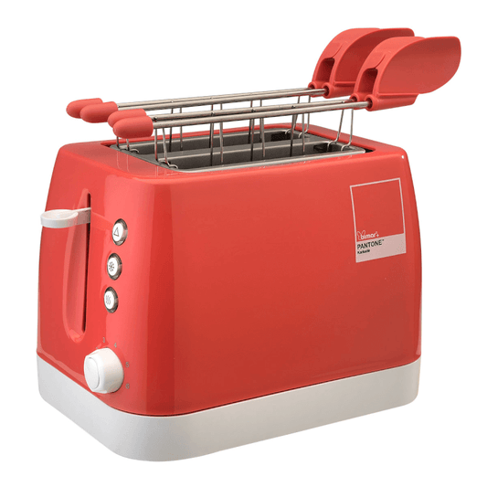 Toaster with Pantone stainless steel tongs