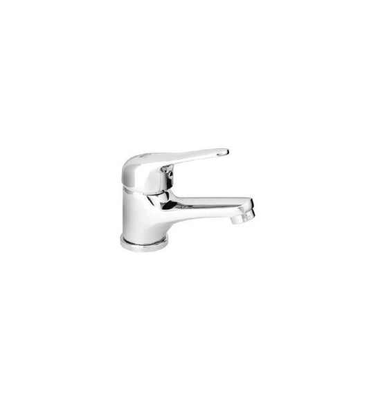 Joy Series chromed basin mixer.