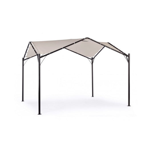 Dome gazebo for the garden anthracite-gray 3,5x3,5xh 260 cm